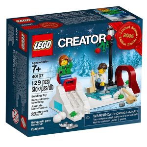 LEGO® Seizoen Winter 40107 Winterse Schaatspret