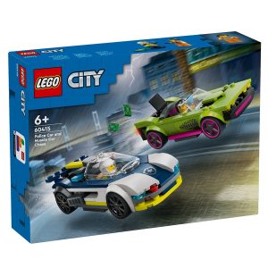 LEGO City 60415 ** Politiewagen en Snelle Autoachtervolging