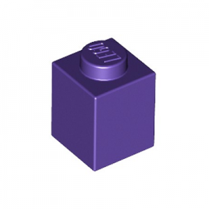 Steen 1x1 paars 3005/6084028