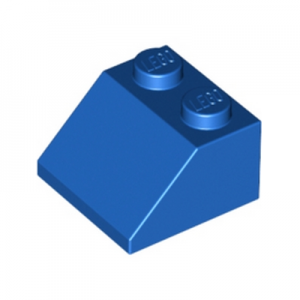 Dakpan 2x2 45° blauw 3039/303923 (set van 10 stuks)