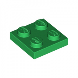 Plaatje 2x2 groen 3022/302228
