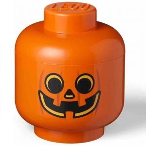LEGO Opbergbox Hoofd Pompoen / Storage Head Pumpkin LARGE