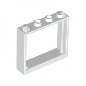 Kozijn 1x4x3 wit 60594/4530590