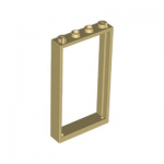 Kozijn 1x4x6 beige 60596/4578110