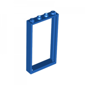Kozijn 1x4x6 blauw 60596/40289/6262960 (set van 5 stuks)