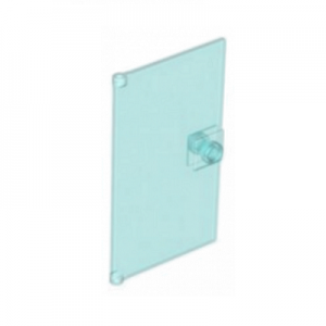Deur 1x4x6 transparant lichtblauw 60616/35290/6247361 (set van 5 stuks)