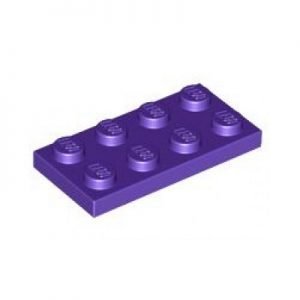 Plaatje 2x4 paars 3020/6030277