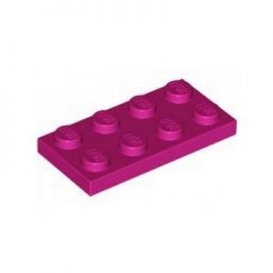 Plaatje 2x4 magenta 3020/6037658