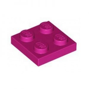 Plaatje 2x2 magenta 3022/6109930