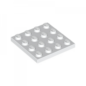 Plaatje 4x4 wit 3031/303101