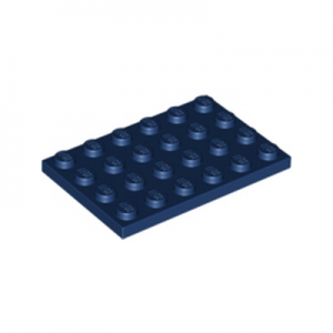 Plaatje 4x6 blauw donkerblauw 3032/6037887