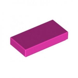 Tegel 1x2 magenta 3069/4611415