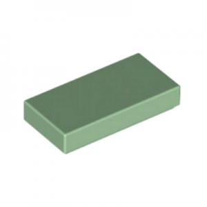 Tegel 1x2 groen sand 3069/4616578