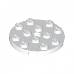 Plaatje rond 4x4 wit 60474/4515347