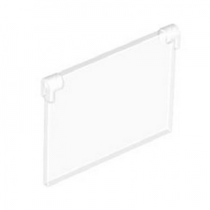 Ruit 1x4x3 transparant blank 60603/6253734