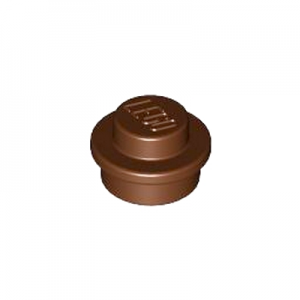 Plaatje rond 1x1 bruin 6141/4216581