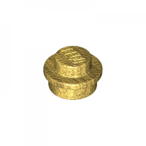 Plaatje rond 1x1 goud 6141/4523159