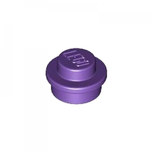 Plaatje rond 1x1 paars 6141/4566522