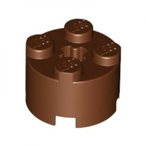 Steen rond 2x2 bruin 6143/4211166