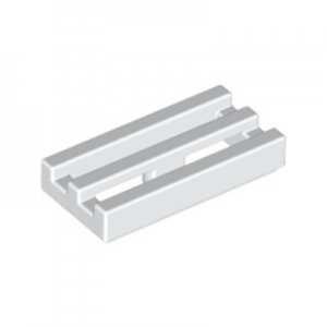 Radiator Grille 1x2 wit 2412/241201 (set van 10 stuks)