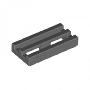 Radiator Grille 1x2 grijs 2412/4210631 (set van 10 stuks)