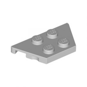 Plaatje hoekplaatje 2x4x18° grijs lichtgrijs 51739/4507056 (set van 10 stuks)