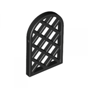 Venster tralie 1x2x2⅔ zwart 30046/29170/6173105 (set van 5 stuks)