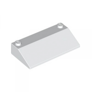 Dakpan 'windscherm' 3x6 wit 58181/6332047 (set van 5 stuks)