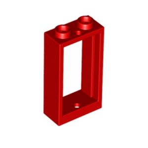 Kozijn 1x2x3 rood 60593/3662/4536340 (set van 5 stuks)
