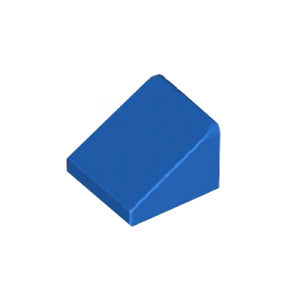 Dakpan 1x1x⅔ blauw 54200/4504380 (set van 10 stuks)