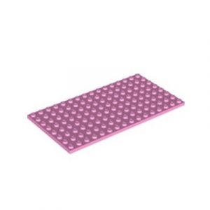 Plaatje 8x16 roze pastelroze 92438/6213259