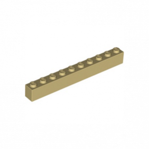 Steen 1x10 beige 6111/4166138 (set van 2 stuks)