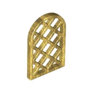 Venster tralie 1x2x2⅔ goud 30046/29170/62173106 (set van 5 stuks)