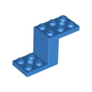 Bottom 2x5x2⅓ blauw 28964/6171063 (set van 2 stuks)