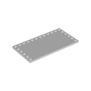 Plaatje 6x12 met 22 noppen grijs lichtgrijs 6178/4211836 (per stuk)