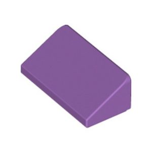 Dakpan 1x2x⅔ paars medium lavendel 85984/6335182 (set van 10 stuks)