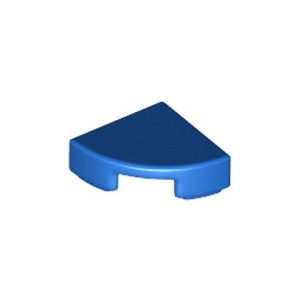 Tegel 1/4 cirkel 1x1 blauw 25269/6302961 (set van 20 stuks)