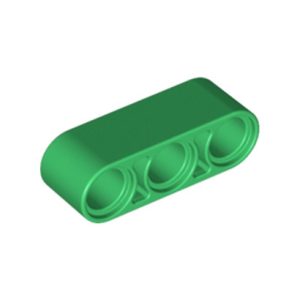 Balk 3M (beam) 1x3 groen 32523/6007973 (set van 5 stuks)