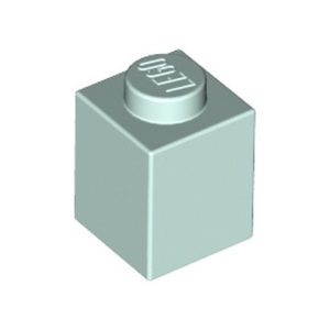 Steen 1x1 blauw aqua/pastel 3005/6236576 (set van 10 stuks)