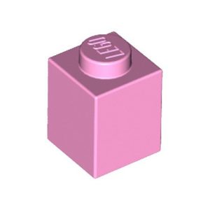 Steen 1x1 roze pastelroze 3005/4286050 (set van 10 stuks)