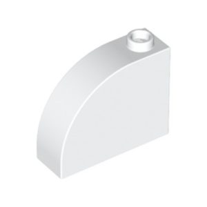 Steen gebogen 1x3x2 wit 33243/4128644 (set van 5 stuks)