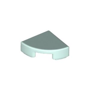 Tegel 1/4 cirkel 1x1 blauw pastel/aqua 25269/6199886 (set van 20 stuks)