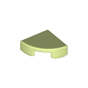 Tegel 1/4 cirkel 1x1 groen pastelgroen 25269/6240468 (set van 20 stuks)