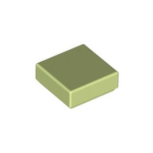 Tegel vierkant 1x1 groen pastelgroen 3070/4537251 (set van 20 stuks)