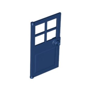 Deur 1x4x6 blauw donkerblauw 60623/6186576 (set van 5 stuks)