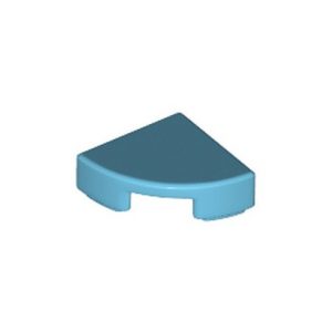 Tegel 1/4 cirkel 1x1 blauw medium azur 25269/6150307 (set van 20 stuks)