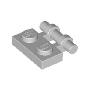 Plaatje met handvat 1x2 grijs lichtgrijs 2540/4211632 (set van 10 stuks)