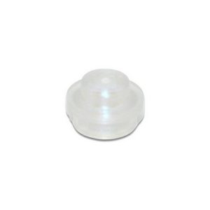 Plaatje rond 1x1 transparant blank opaal 34823/6430373 (set van 10 stuks)