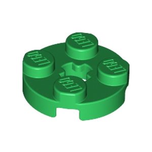 Plaatje rond 2x2 groen 4032/403228 (set van 10 stuks)