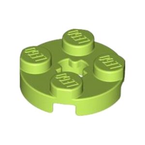 Plaatje rond 2x2 groen limegroen 4032/6314224 (set van 10 stuks)